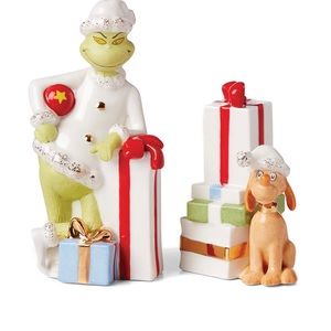 Lenox Merry Grinchmas salt & pepper shakers